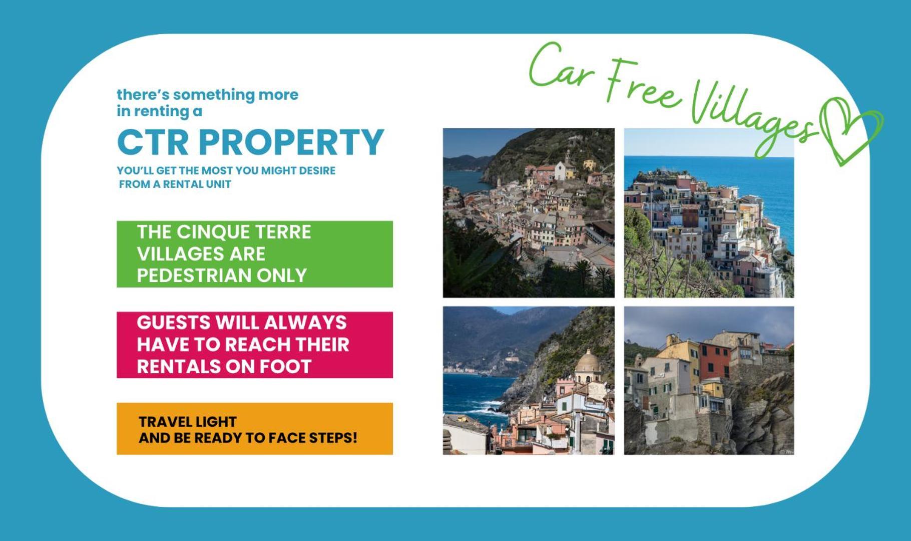 Mainetta Sea View Apartment With Ac Vernazza Exterior foto