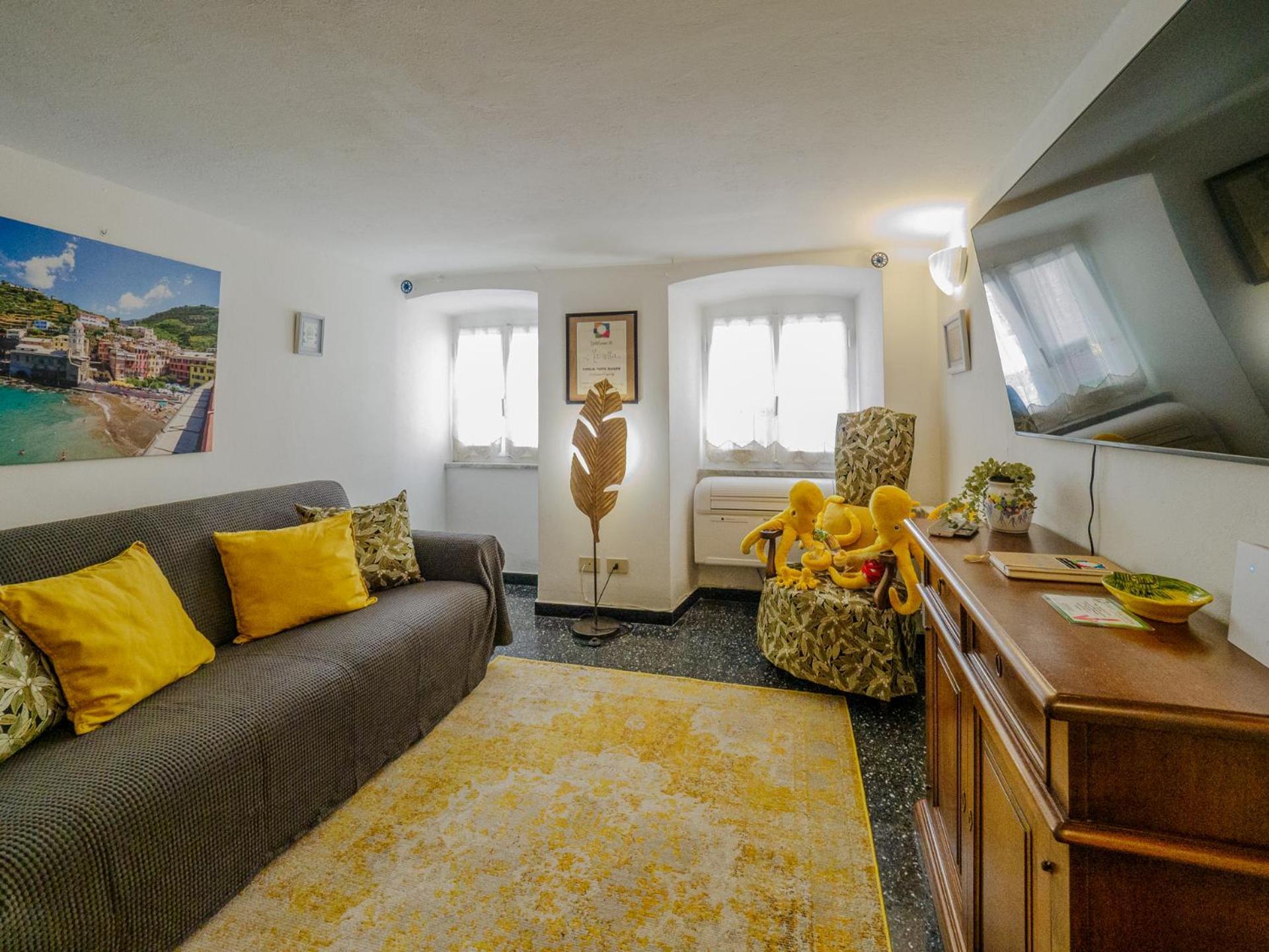 Mainetta Sea View Apartment With Ac Vernazza Exterior foto