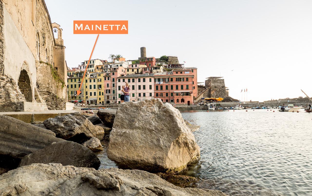 Mainetta Sea View Apartment With Ac Vernazza Exterior foto